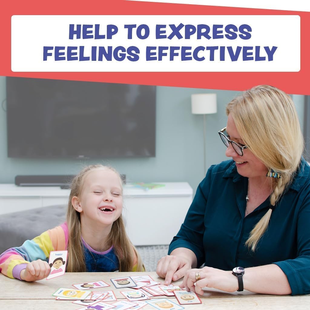 My Feelings and Emotions 27 PECS Flashcards For SEN Special Ed, Autism as Cue Cards, Aiding with Empathy and Social Skills.
