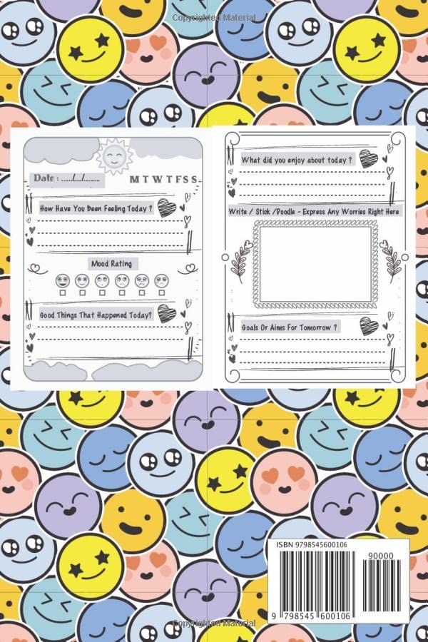 My Feelings Journal & Worry Book: Emotions Journal Log Book For Kids & Teens, Help Kids and Tweens Express Their Emotions & Reduce Anger and...